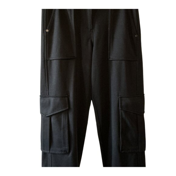 AllSaints Frieda Twill Cargo Joggers • Black • US 2 / UK 6 • NWOT (Altered) - Picture 7 of 13